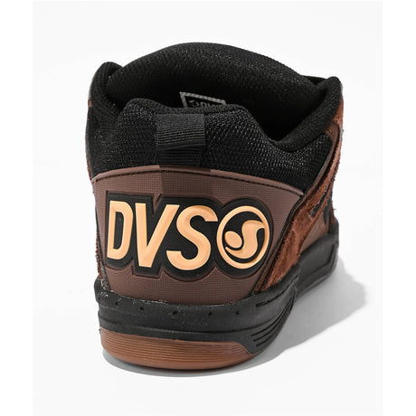 DVS DVS Men's Comanche Shoes - Brown Black Gold Suede Brown Black Gold Suede 10 Mens Skate Shoes 6 to 18