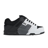 DVS DVS Men's Enduro Heir Skate Shoe - White Black Grey Leather White Black Grey Leather 9 Mens Skate Shoes 6 to 18