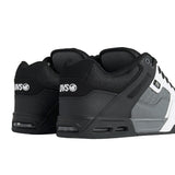 DVS DVS Men's Enduro Heir Skate Shoe - White Black Grey Leather White Black Grey Leather 9 Mens Skate Shoes 6 to 18