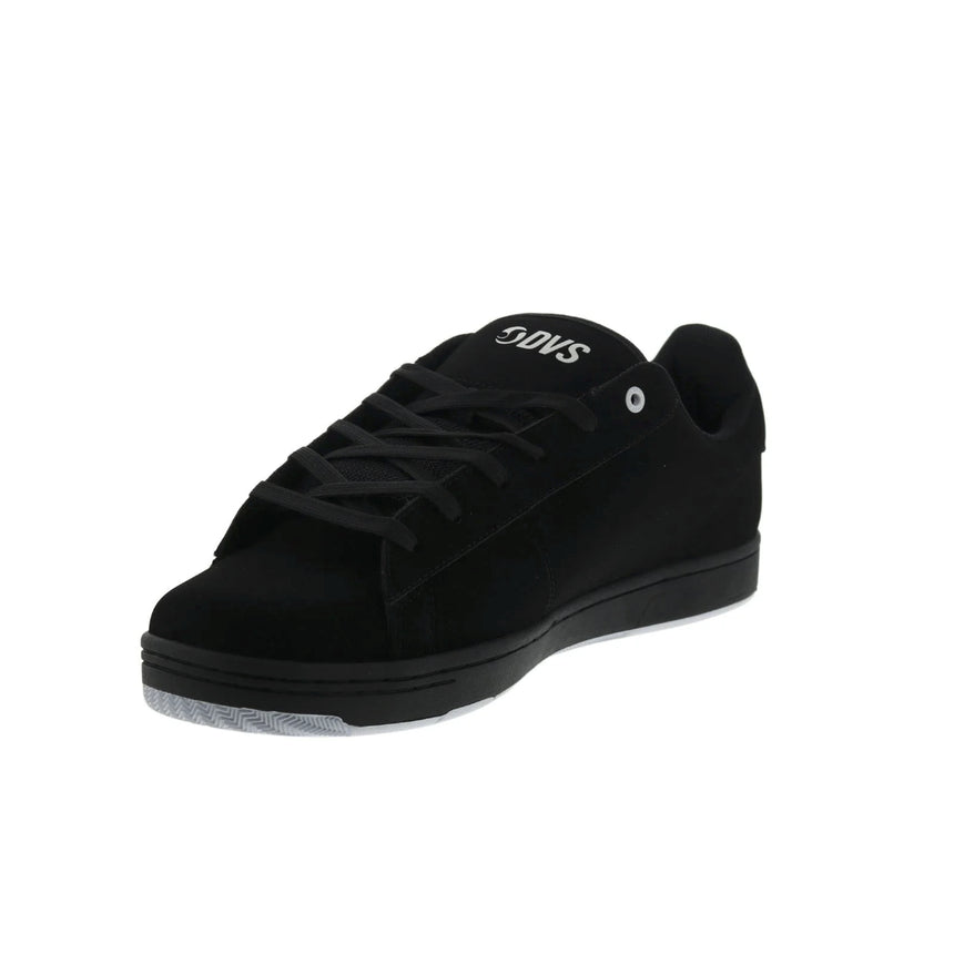 DVS DVS Men's Revival Skate Shoe - Black & White Nubuck Black Black White Nubuck 9 Mens Skate Shoes 6 to 18