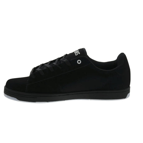 DVS DVS Men's Revival Skate Shoe - Black & White Nubuck Black Black White Nubuck 9 Mens Skate Shoes 6 to 18