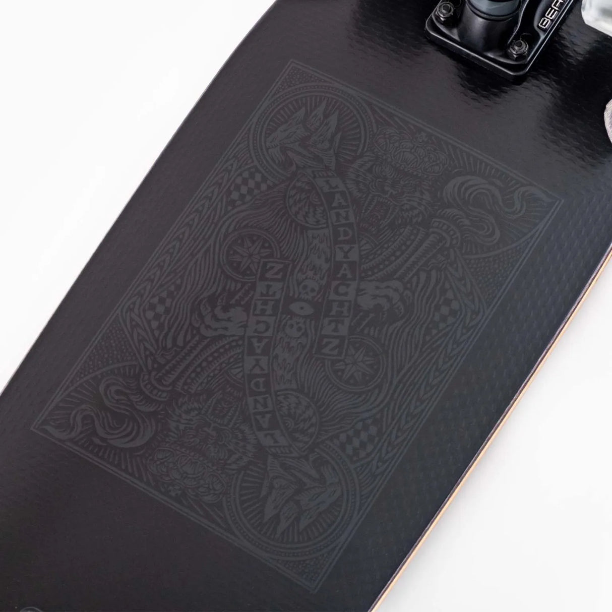 Landyachtz Landyachtz Dinghy Coffin - Stealth Card Multi Longboard Complete - Top Mount