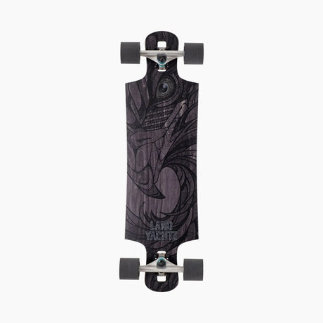 Landyachtz Landyachtz Drop Hammer - Black Eagle -w/PB180mm Trucks Multi 38 Longboard Complete - Drop Through Trucks