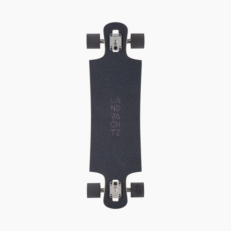 Landyachtz Landyachtz Drop Hammer - Black Eagle -w/PB180mm Trucks Multi 38 Longboard Complete - Drop Through Trucks