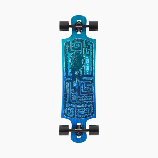 Landyachtz Landyachtz Drop Hammer - Octomaze Multi 36.5 Longboard Deck - Through Trucks