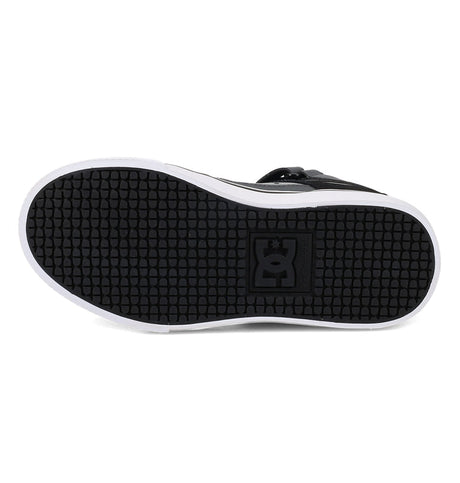 DC DC Youth Pure Hi Top EV Shoes - Gray/Black Gray/Black 11 Youth Boys High Tops 5T to 13T and 1 to 7 US Size