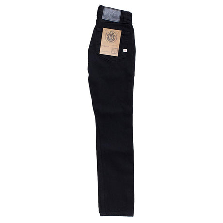 Element Element Desoto Mens Slim Straight Jeans BLACK 28 Mens Jeans