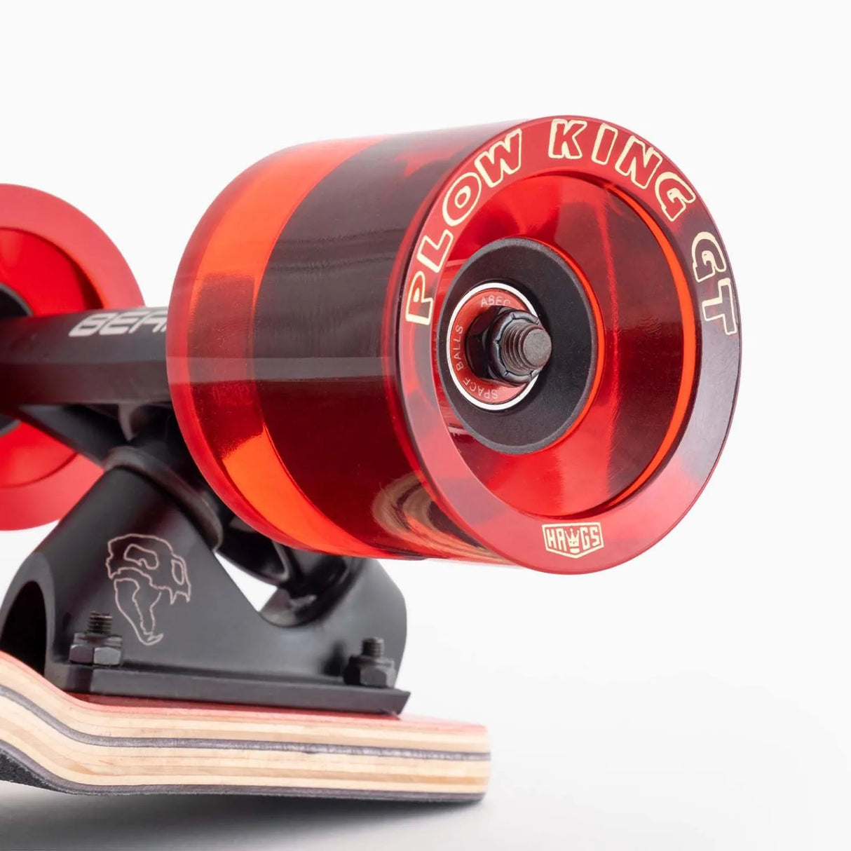 Landyachtz Landyachtz Evo 36 - Bear Red 36.5 Longboard Deck - Through Trucks