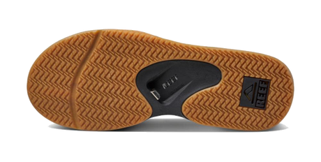 Reef Reef Men's Fanning Sandal - Black/Silver Black/Silver 9 Mens Sandals Flip Flop 5 to 11