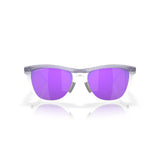 Oakley Frogskins Hybrid - Matte Trans Lilac/Clear/Prizm Violet Mens Sunglasses Lifestyle