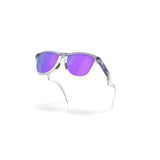 Oakley Frogskins Hybrid - Matte Trans Lilac/Clear/Prizm Violet Mens Sunglasses Lifestyle