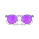 Oakley Frogskins Hybrid - Matte Trans Lilac/Clear/Prizm Violet Mens Sunglasses Lifestyle