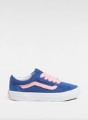 Vans Vans Kids Pop Lace Blue/Pink Blue/Pink 4 Youth Girls Skate Shoes 5T-13T & 1-7 US Size