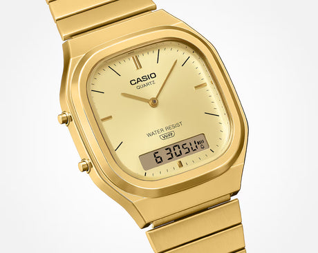 G Shock G-Shock AQ-240EG-9A Mens Watch Metal Bands