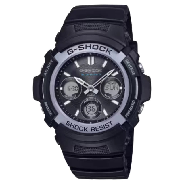 G Shock G-Shock AWG-M100FP-1A2 Watch Mens Analog Organic Band