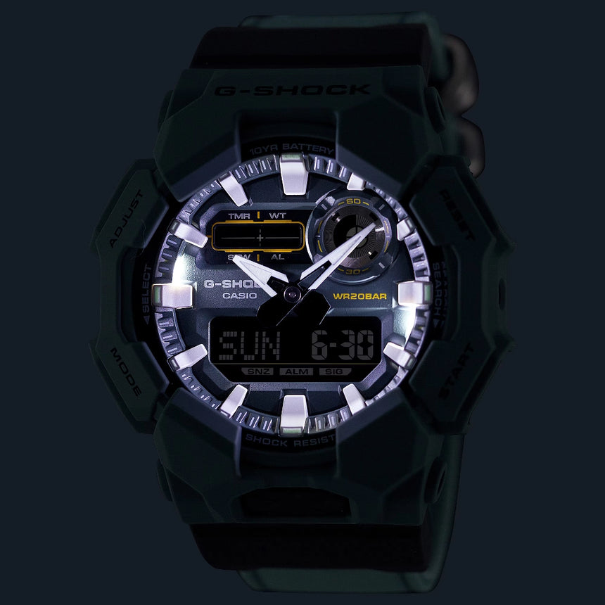 G Shock G-Shock GA-010CE-2A Watch Mens Analog Organic Band