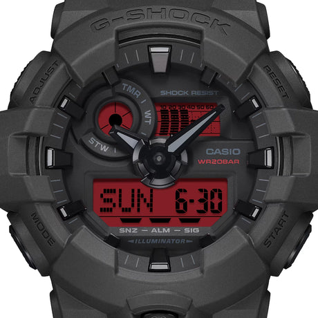 G Shock G-Shock GA-700BBR-1A Watch Watch Mens Analog Organic Band
