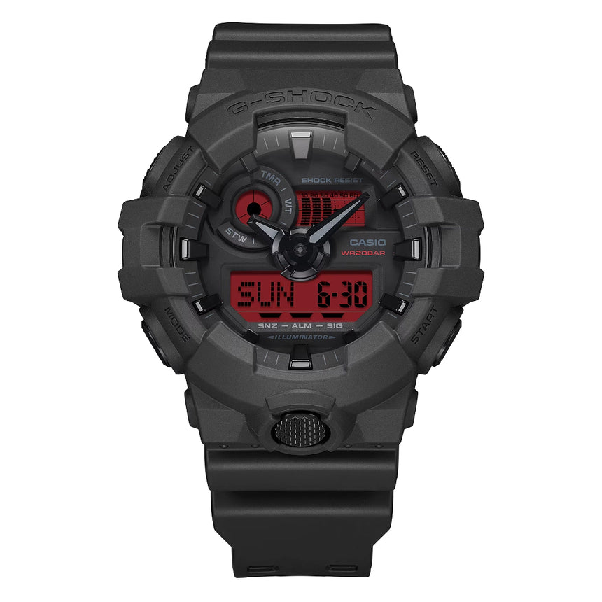 G Shock G-Shock GA-700BBR-1A Watch Watch Mens Analog Organic Band