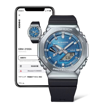 G Shock G-Shock GBM-2100A-2B Watch Watch Mens Analog Organic Band