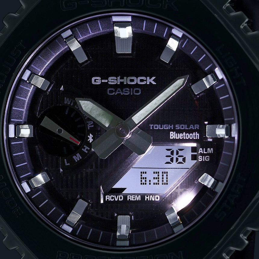 G Shock G-Shock GBM-2100A-2B Watch Watch Mens Analog Organic Band