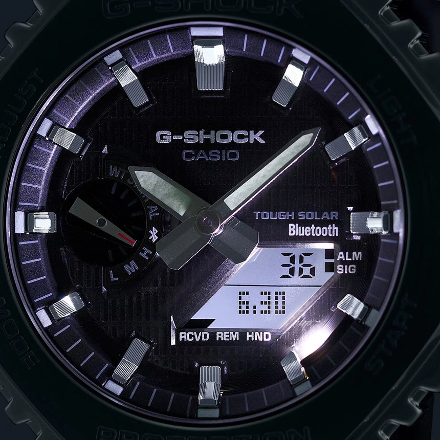 G Shock G-Shock GBM-2100A-8B Watch Watch Mens Analog Organic Band