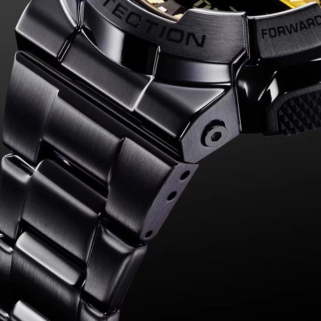 G Shock G-Shock GM-110BD-1A9 Watch Watch Mens Analog Metal Band