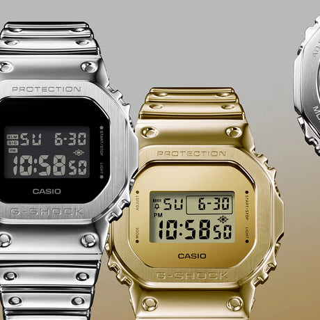G Shock G-Shock GM-5600YM-8 Watch Watch Mens Digital Metal Band