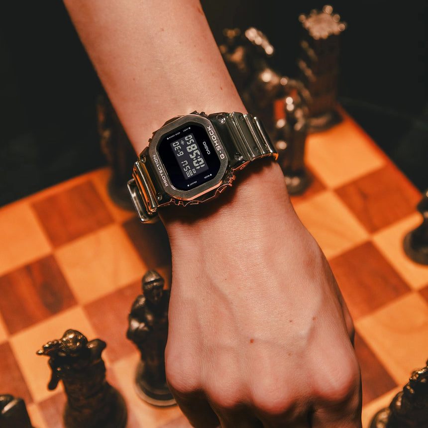 G Shock G-Shock GM-5600YM-8 Watch Watch Mens Digital Metal Band