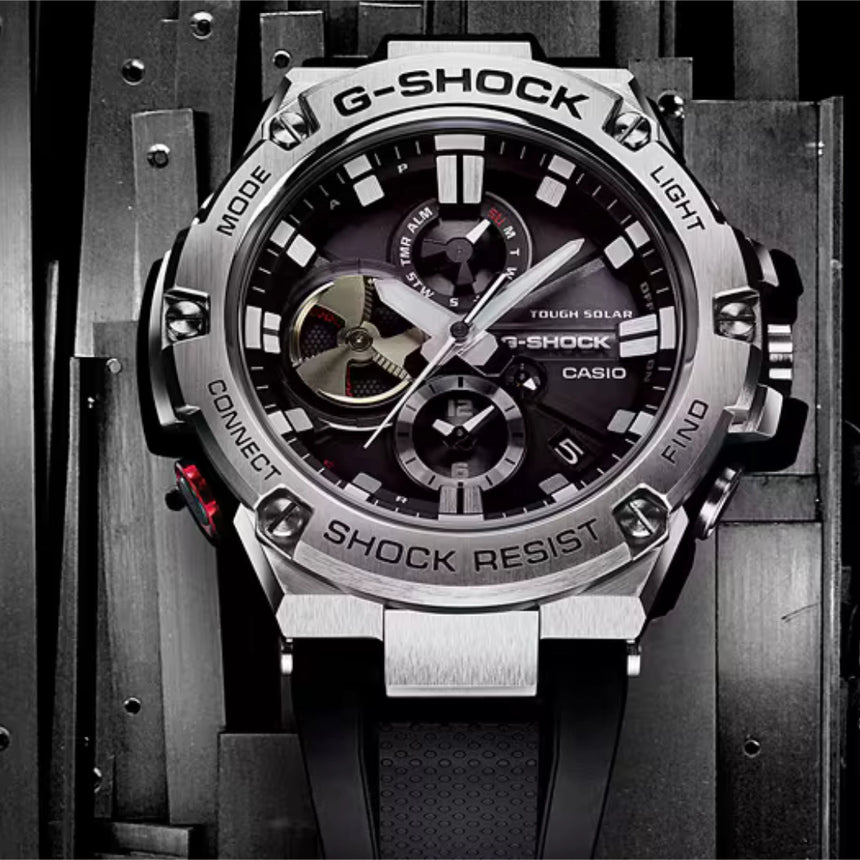 G Shock G-ShockGST-B100-1A Watch Watch Mens Analog Organic Band