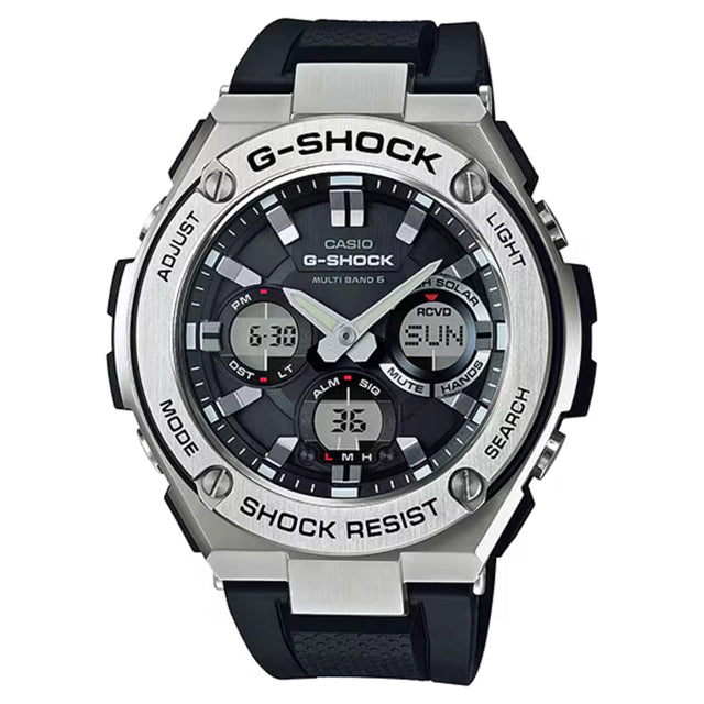 G Shock G-Shock GST-W110MS-1A Watch Watch Mens Analog Organic Band