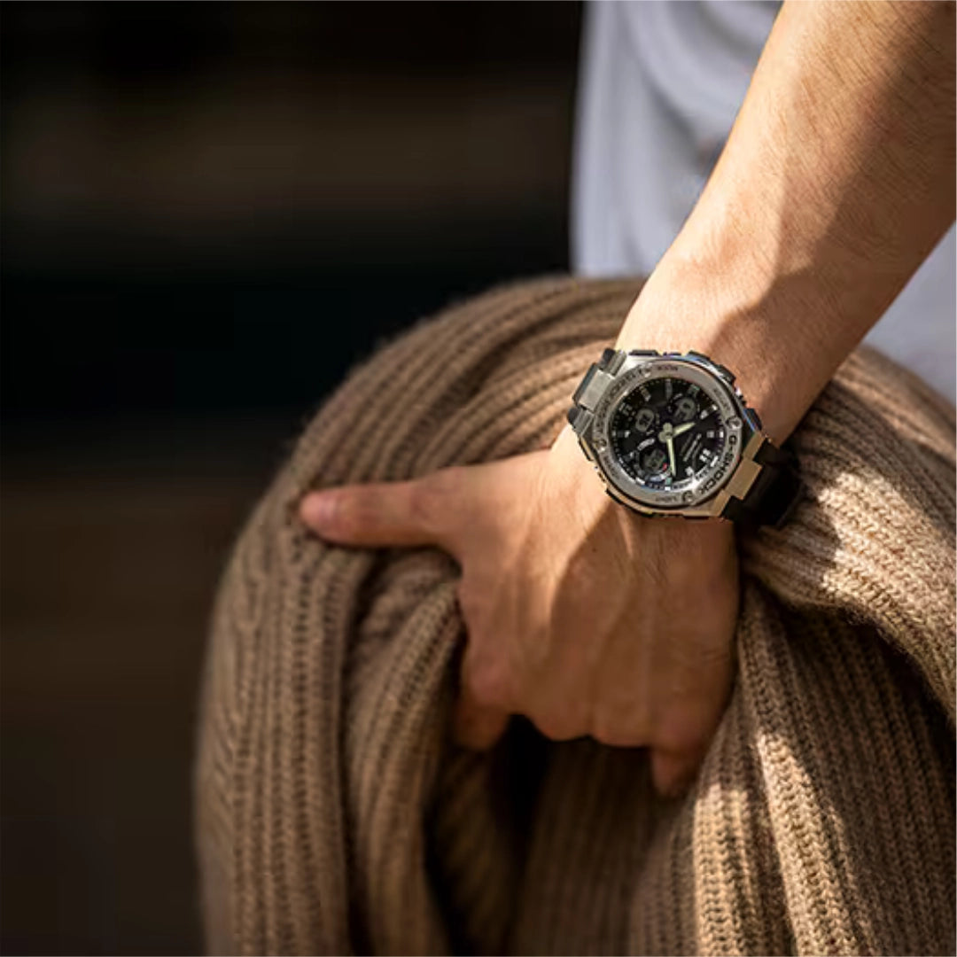 G Shock G-Shock GST-W110MS-1A Watch Watch Mens Analog Organic Band