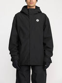 Volcom Volcom Men's Buck Three Eighty Jacket Black S Mens Snowboard Jackets