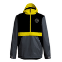 Airblaster Airblaster Mens Trenchover Jacket Black Hot Green S Mens Insulated Snowboard Jacket