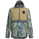 Airblaster Airblaster Mens Trenchover Jacket Black Hot Green S Mens Insulated Snowboard Jacket