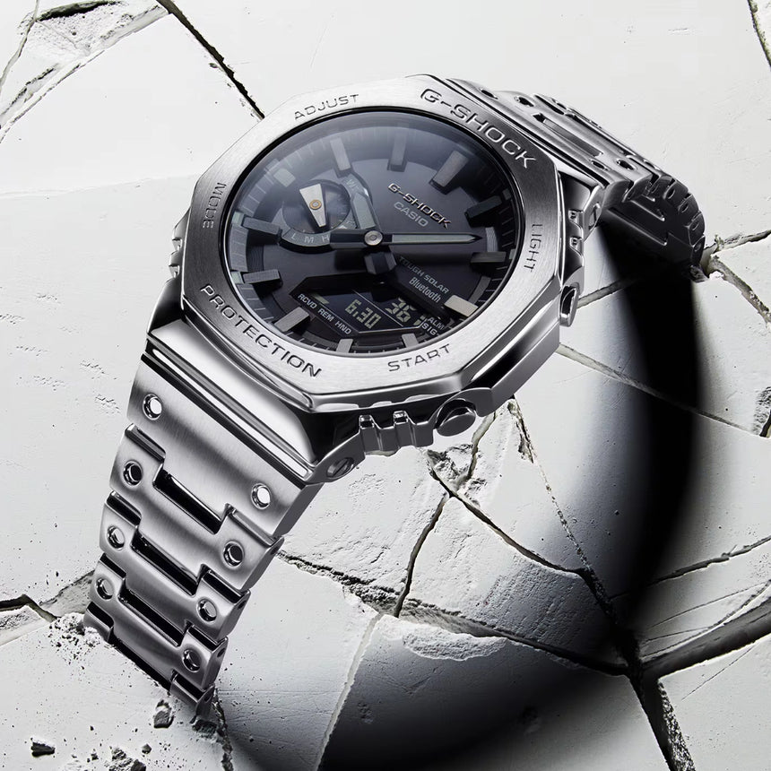 G Shock G Shock GM-B2100D-1A Watch Watch Mens Analog Metal Band