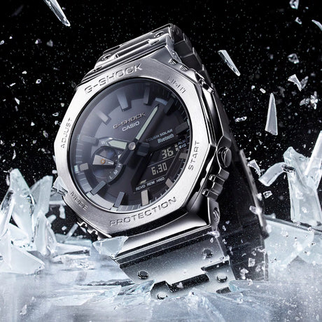 G Shock G Shock GM-B2100D-1A Watch Watch Mens Analog Metal Band