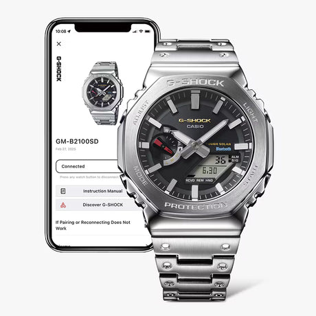 G Shock G Shock GM-B2100SD-1C Watch Watch Mens Analog Metal Band