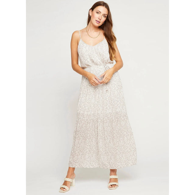 Gentle Fawn Gentle Fawn Women's Parker Dress White Sprig XS Womens Long Dresses