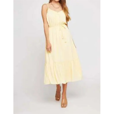 Gentle Fawn Gentle Fawn Women's Russo Dress White XS Womens Long Dresses