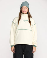 Volcom Volcom Women's Hydro 1/4 Zip Bone XS Womens Windbreakers