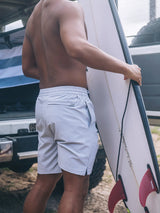 Hurley Hurley Men's H20-Dri Trek Stretch 7" Boardshorts Light Asteroid S Mens Board Shorts
