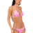 Hurley Hurley Women's Tropical Blooms Cheeky Tie Side Bottoms - Bright Plumeria / Hula Pink Bright Plumeria / Hula Pink S Womens Bikini Bottoms