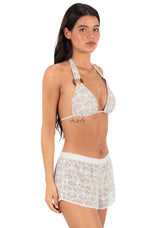 Hurley Hurley Women's Shell Crochet Short Egret S