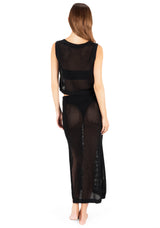 Hurley Hurley Women's Embroidered Crochet Skirt Black S Womens Fabric Skirts