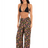 Hurley Hurley Women's Hibiscus Dream Beach Pant - Black Floral Black Floral S Womens Pants and Jeans