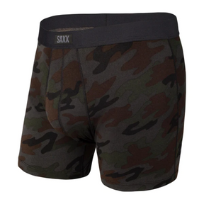 Saxx Saxx Men's Day Tripper Comfort Stretch Boxer Brief Fly - Black Ops Camo Black Ops Camo XS Mens Boxer Brief Underwear