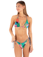 Hurley Hurley Women's Reversible Pacific Night Tie Tri Top - Tropical Geo Tropical Geo S Womens Bikini Tops