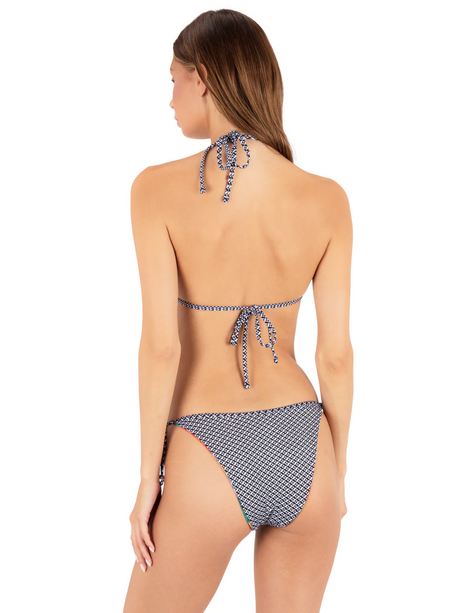 Hurley Hurley Women's Reversible Pacific Night Tie Tri Top - Tropical Geo Tropical Geo S Womens Bikini Tops