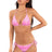 Hurley Hurley Women's Tropical Blooms Tri Tie Top - Bright Plumeria/Hula Pink Bright Plumeria/Hula Pink S Womens Bikini Tops
