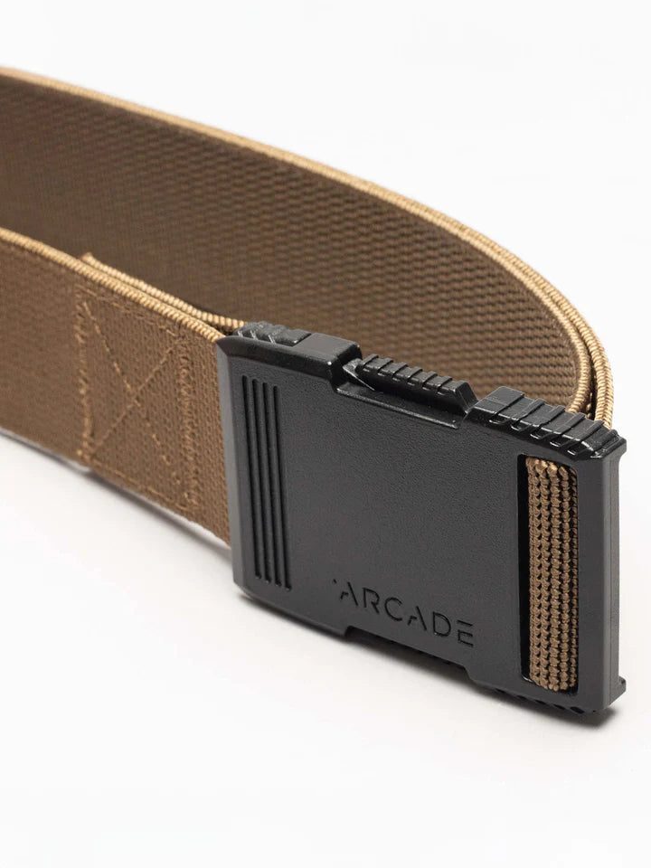 Arcade Belt Co Arcade Hardware Belt - Coyote Coyote M/L Mens Fabric Belts